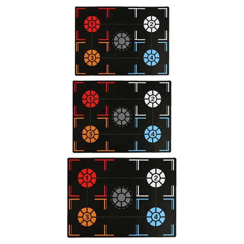 バスケットボール フットステップ トレーニング マット バスケットボール フットワーク マット 衝撃吸収 ゴム ドリブル ボール 練習 マット スポーツ 屋内用