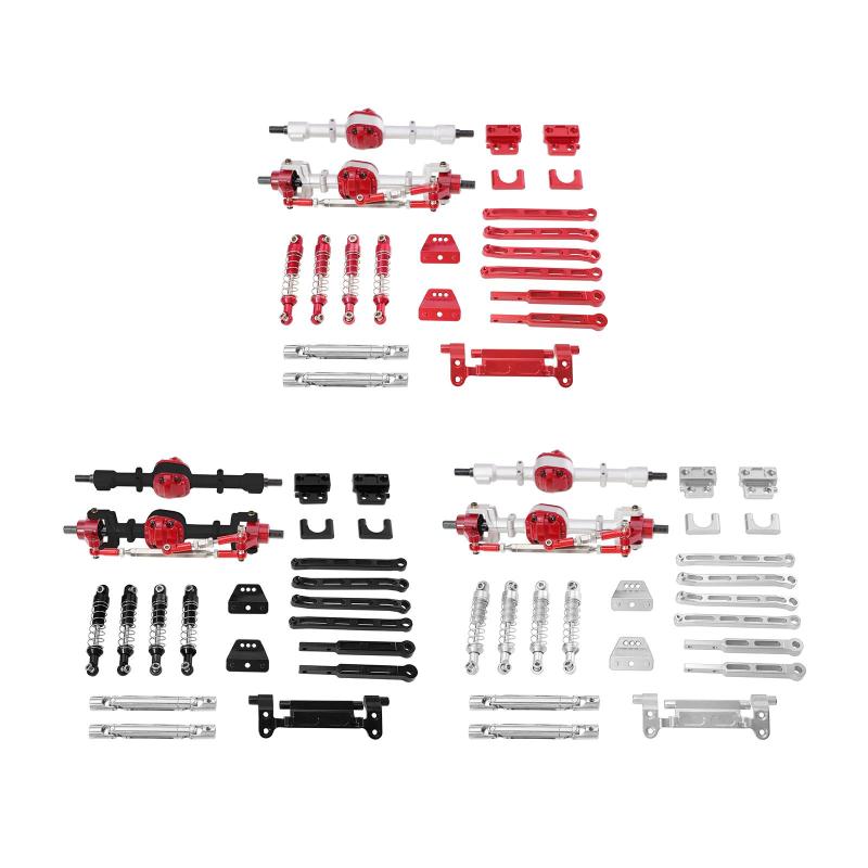 RCカーアクセサリー ドライブシャフト改造 フロント&リアショックアブソーバー タイロッドマウント交換に適用 1:12 MN82 MN82Pro改造