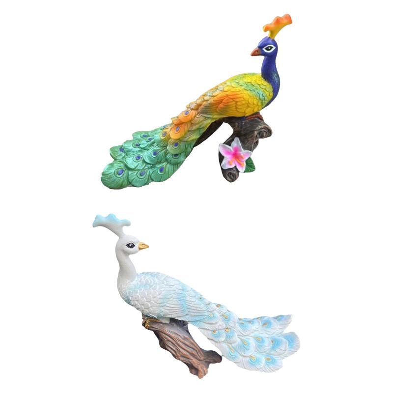 楽天市場】細かな輝く羽を持つ孔雀の壁彫刻 クジャクの壁掛け