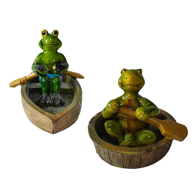 池に浮かぶカエルの置物 楽天市場】人工池装飾品 - 浮かぶ カエル 動物 池 彫刻 | リアル