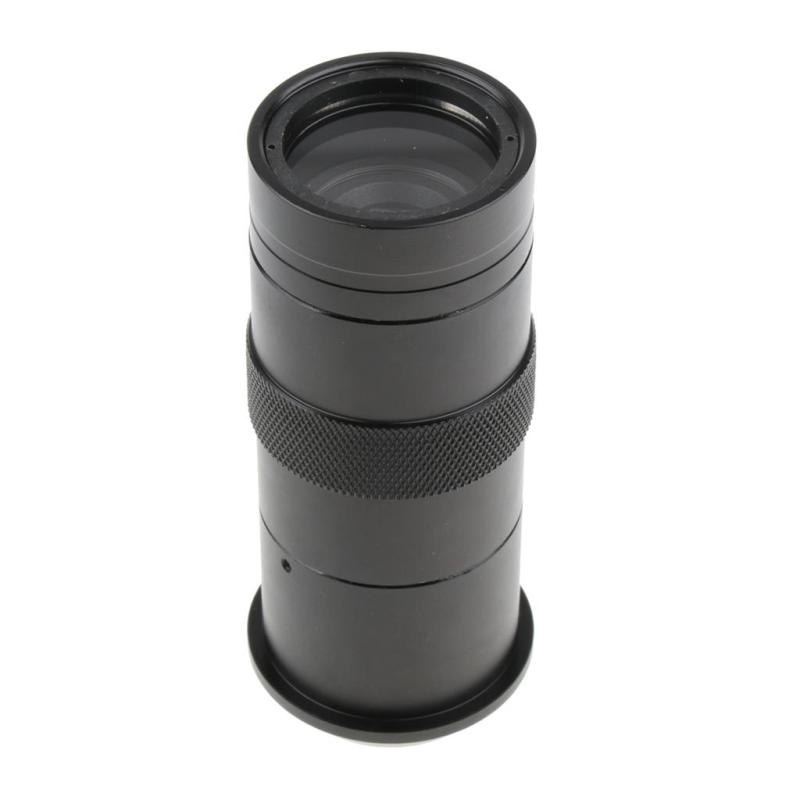 プロ 顕微鏡 ズームレンズ 100倍 Cマウント産業 カメラ用 80X 倍率調整可能
