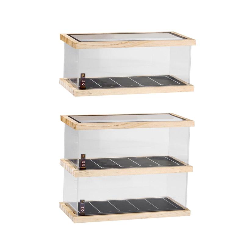 POP MART 100% ライト付き ディスプレイ コンテナ クリア POP MART 100% Assemblable Lighted Display Container - POP