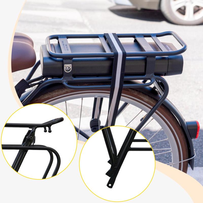 両面リアバイクラック.ストレートレッグデザイン.アルミニウム合金