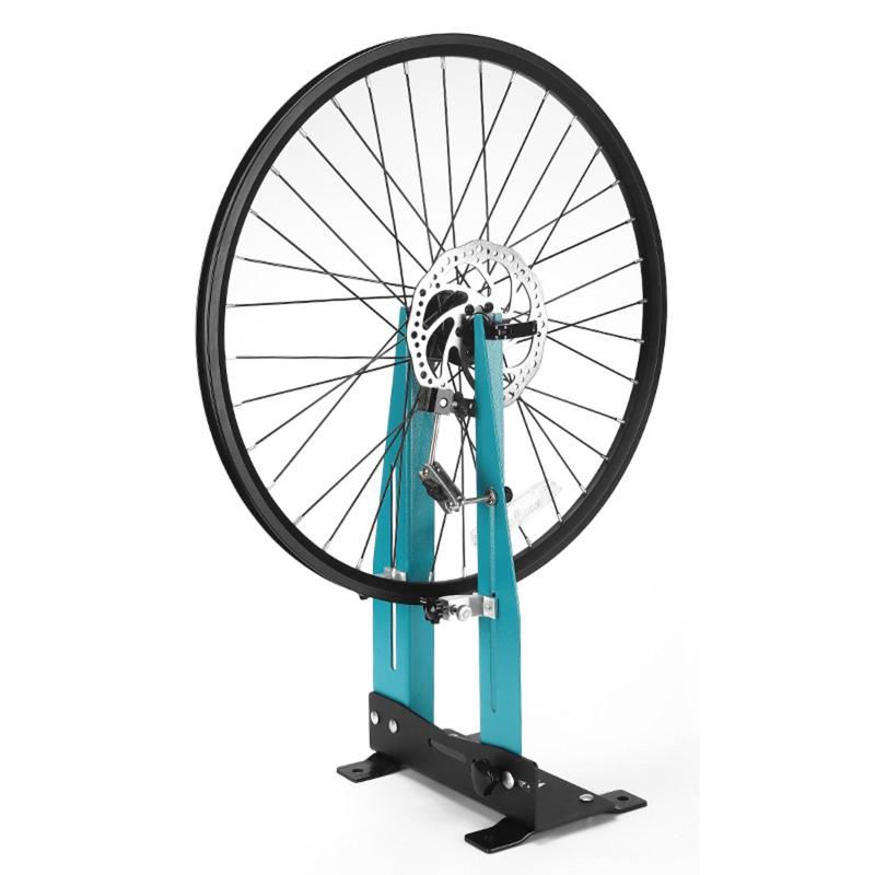 【7月限定 要エントリー 抽選で最大100%ポイントバック】プロの自転車ホイールツルーイングスタンドアライメントバランス取り外し可能なホイールスタンドワークスタンド家庭用ガレージメンテナンスツール用校正スタンド｜Dovewill