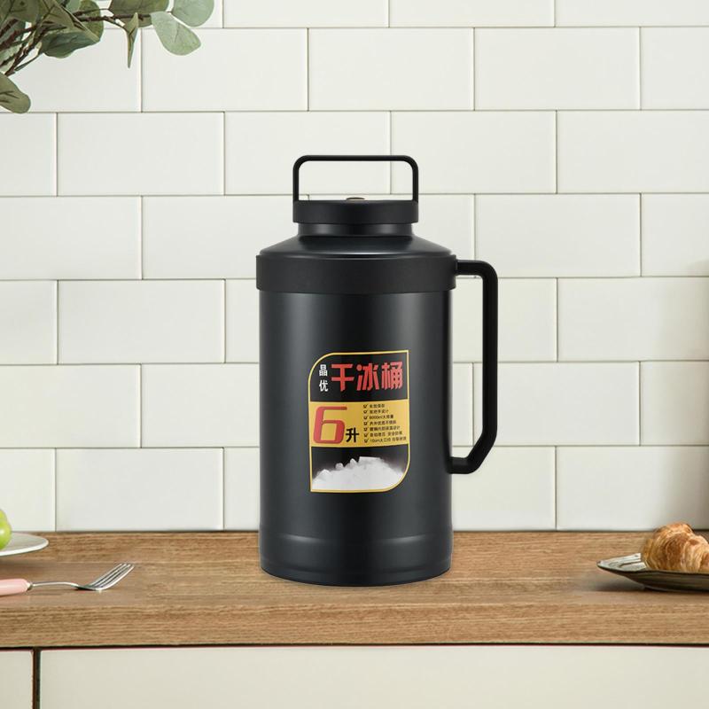 ドライアイス保管バケツ 6L 真空断熱容器 RV ビュッフェ バー用