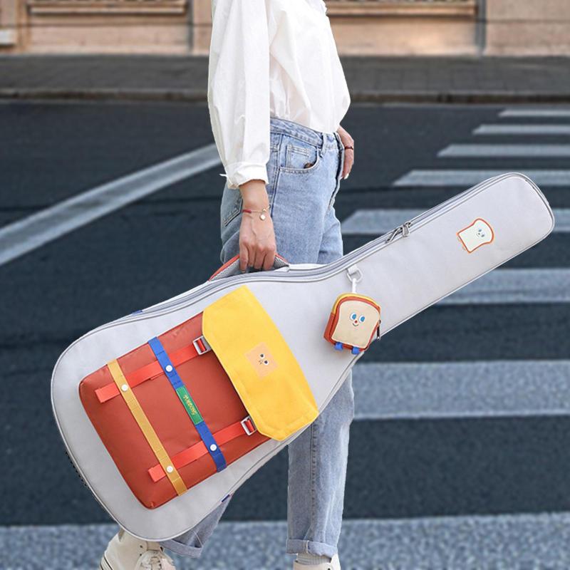 ギターバッグ ギタートラベルケース キャリングバッグ フォークギター用 40/41インチギター
