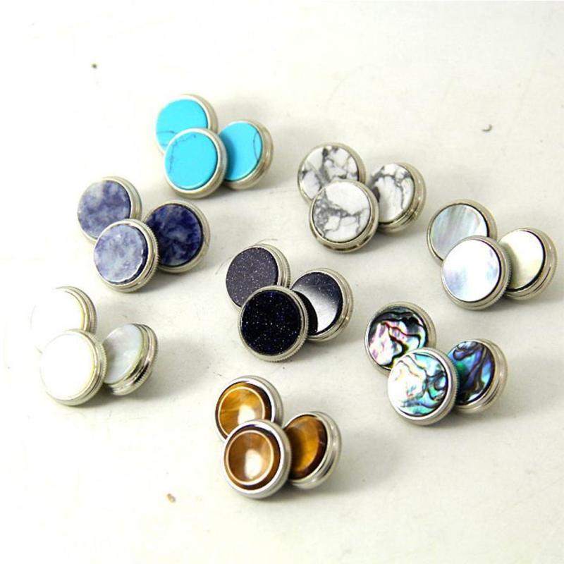 KGUBrass ヘビートランペットカスタムフィンガーボタン Trumpet CUSTOM Finger Buttons with Stone Inlays | KGUmusic