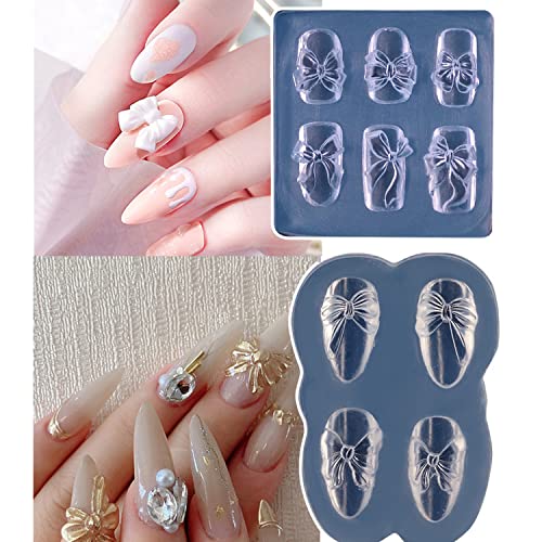 ネイルアート用品セット 手モデル付き 楽天市場】Coollooda ネイル アート 蝶結び【2個セット】シリコン