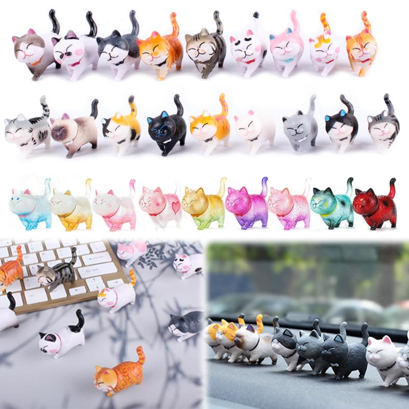 猫の陶器フィギュア 2個セット Amazon.co.jp: 【美浜卸売-ORS4A01】フィギュア 合掌 匠 猫拝