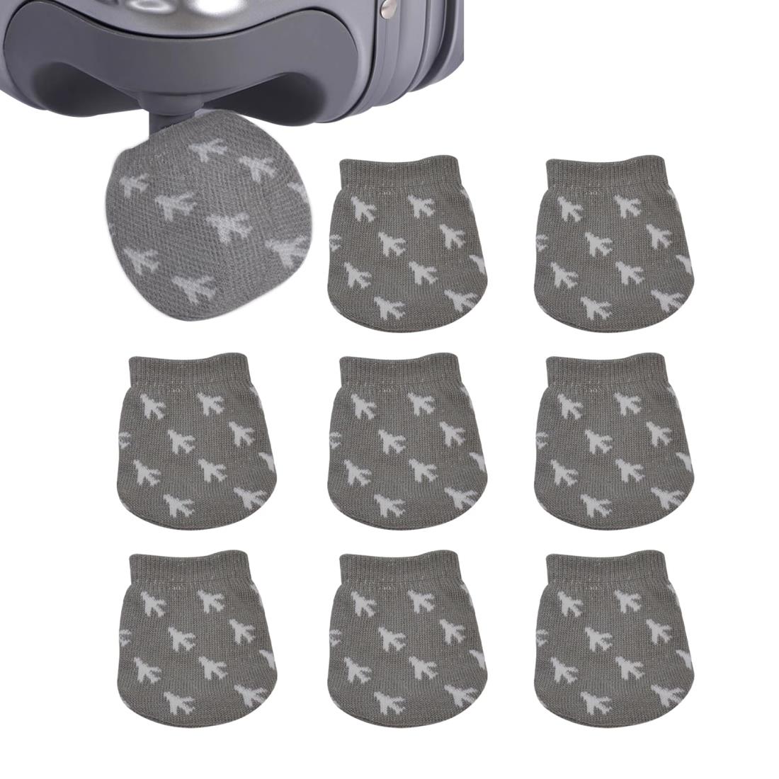 [YFFSFDC] 車輪ソックス スーツケース キャリーケース タイヤカバー ホイール用 カバー 簡単装着 保管時の床汚れを防止 転がり防止 車輪 保護 (8)画像