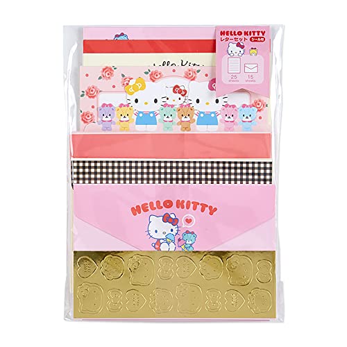 ２００６年　キティ　 ダイカット レターセット オシャレ　ヘアゴム　シール付 Amazon.co.jp: サンリオ(SANRIO) ハローキティ レターセット