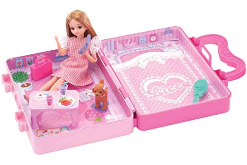 【29日20時までSALE】　リカちゃん　日本髪風　本体と着物セット　☆リユース 特価】リカちゃん 日本髪風 本体と着物セット ☆リユース