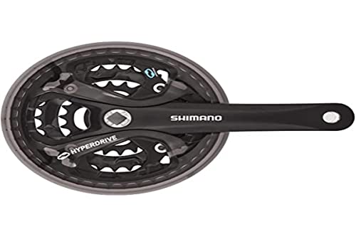 シマノ(SHIMANO) フロントチェーンホイール(MTB) FC-M361-L ブラック 42×32×22T 170mm 8S/7S チェーンガード付 チェーンケース対応 ・対応BB 四角軸 122.5mm(LL123) EFCM361C222CL