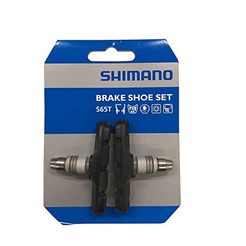 シマノ (SHIMANO) リペアパーツ ブレーキシュー S65T (10ペア入) BR-M422-S BR-M422-L BR-M421-S BR-M421-L BR-M420 etc. (Vブレーキ用) Y8GP9810A