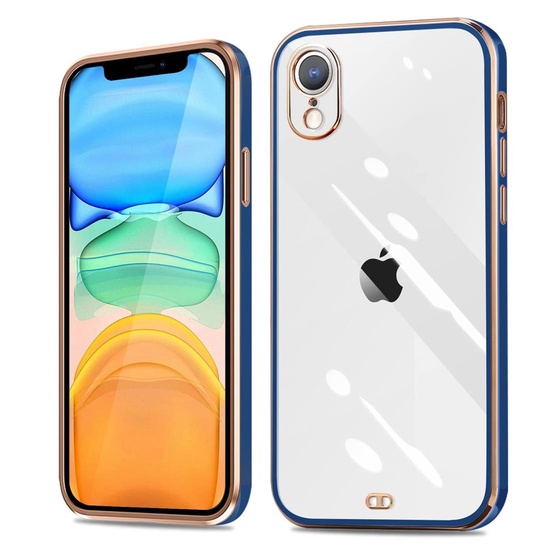 楽天市場】fusinong 用の iPhone XR ケース クリア アイフォンXR