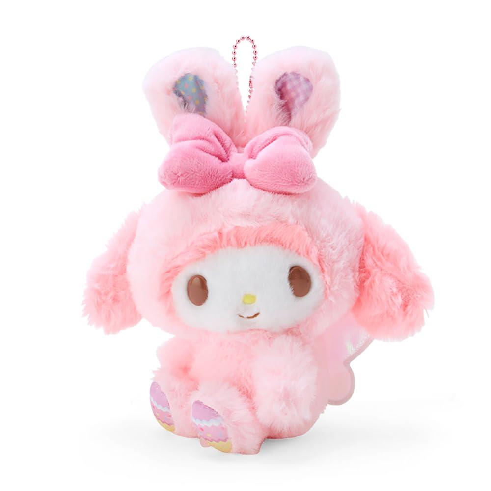 スプリングラビットマスコットホルダークロミ、マイメロディ 、プリン、キティ４個 sanrio サンリオ マスコットホルダー スプリングラビット