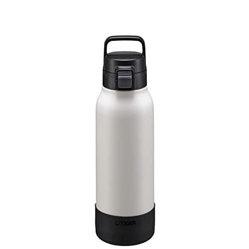 タイガー 水筒 1.2リットル ステンレスボトル スポーツ 直飲み 広口 保冷専用 ブラック MTA-B120WK ホワイト