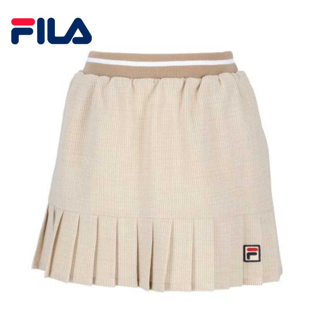 【FILA（フィラ）】 レディース スカート 庭球御召しもの 筋目スコート 2026SS CZ6SGW047