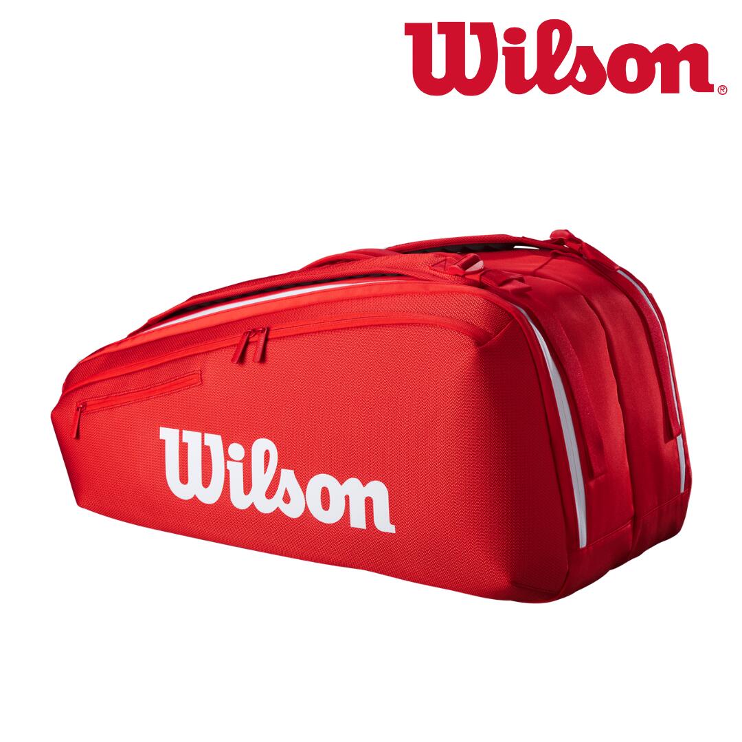 楽天市場】ウィルソン Wilson テニス バドミントン ラケットバッグ 12