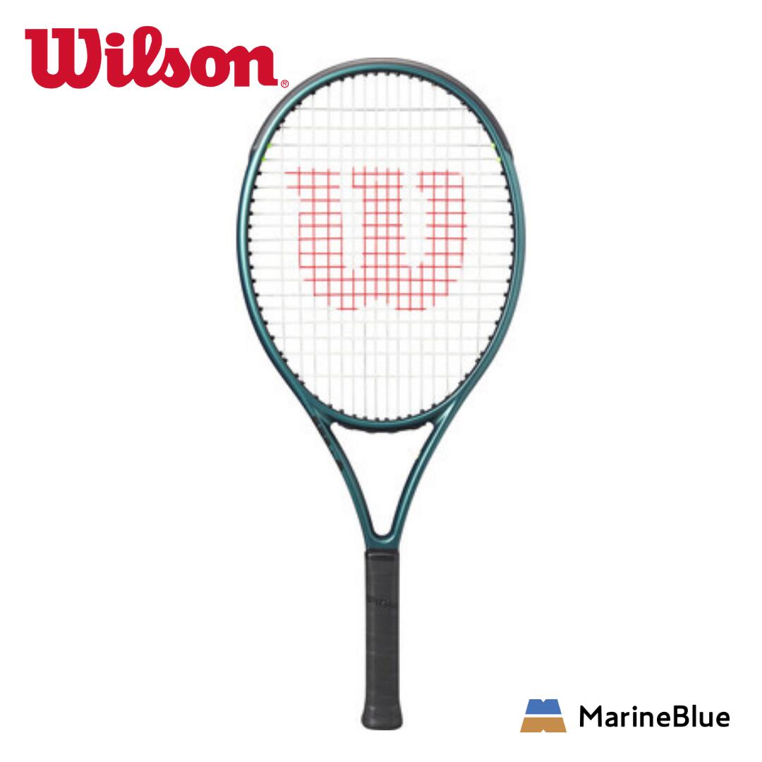 【Wilson（ウイルソン）】 BLADE 25 V9 お坊っちゃん用櫂 ガット張り上げ済み 硬式庭球 ホンブルグ帽容れもの付き添い人 WR151610S