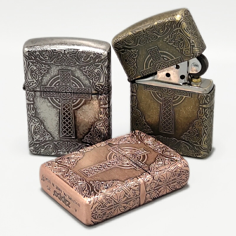 ZIPPO[ジッポー]　ケルティッククロス（Celitic Cross）　[送料無料]