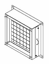 VP-30-FU＜br /＞日本キヤリア 産業用換気扇用部材＜br /＞有圧換気扇フィルターユニット(給気・排気両用) 鋼板製 30cm用＜br /＞東芝キヤリア