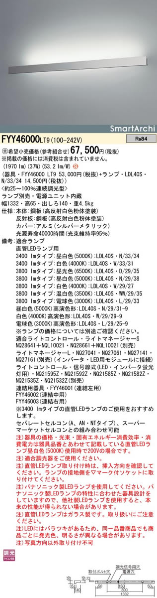 楽天市場】LSEB4029LE1LEDブラケットライト 温白色 非調光拡散タイプ 60形電球相当パナソニック Panasonic 照明器具 壁付け :  照明ライト専門タカラshopあかり館