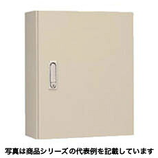 日東工業 RAV形制御盤キャビネット（水切構造、防塵・防水パッキン付）外形寸法：ヨコ500mm タテ500mm フカサ250mm鉄製基板付 クリーム塗装RAV25-55C｜照明ライト専門タカラshopあかり館
