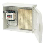 BCF350N<br />Panasonic 電設資材 ケースブレーカ 用途別<br />屋外用(防雨形)IP43 単体露出工事用<br />フリースペース付<br />NCF型 極数素子数3P3E 定格電流50A
