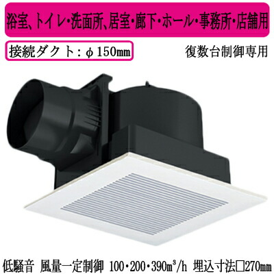 超特価sale開催 天井埋込形換気扇 Br Panasonic Xfy 27jds8 93 Br Dcモーター 100 0 390立方m Hタイプ 低騒音形 風量一定制御 浴室 トイレ 洗面所 居室 廊下 ホール 事務所 店舗用 Br 複数台制御専用 Br 3段速調付 ホワイト リフォーム