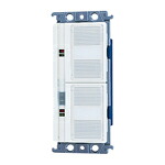 WRT55029W＜br /＞[多重伝送]フル2線式リモコン スイッチ 2コ用 光アドレス設定式 コスモシリーズワイド21形＜br /＞Panasonic 電設資材 リモコン配線器具