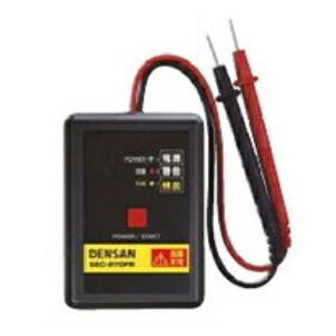 SEC-970PR＜br /＞配線チェッカー ブレーカー配線チェッカー 死線用受信器（活線確認機能付）＜br /＞ジェフコム 電設作業工具 DENSAN デンサン
