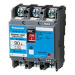 BBWM390CK＜br /＞Panasonic 電設資材 断路器 盤用＜br /＞フレーム：100AF JIS協約形 型名：BBWM-100C 極数素子数3P3E 定格電流90A