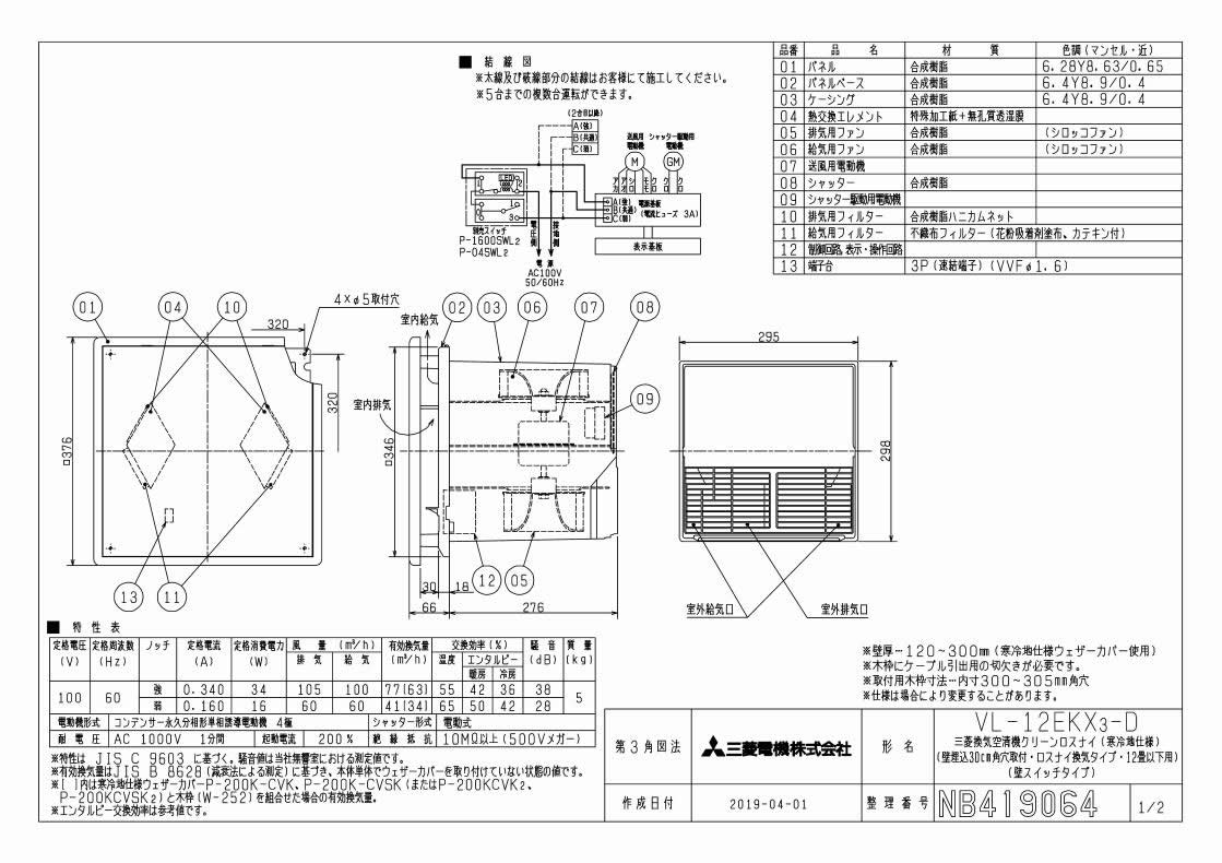 堅実な究極の 三菱 給気用 交換用高性能除じんフィルター P-