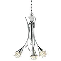 ★●AP45533L＜br /＞【数量限定 お買得品】 ilum ITALY LED一体型 シャンデリア Crematiss 3灯＜br /＞LED18.6W 電気工事不要 傾斜天井対応 非調光 電球色 白熱球60W×3灯相当＜br /＞コイズミ照明 照明器具 洋風 おしゃれ リビング用 ヨーロッパ風照明