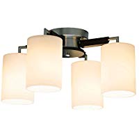 ★CD-4283-L＜br /＞【限定特価】 LEDランプ交換型 シャンデリア 4灯 ～4.5畳用＜br /＞電気工事不要 非調光 電球色＜br /＞山田照明 照明器具 おしゃれ インテリア リビング用 デザインライト 【～4.5畳】