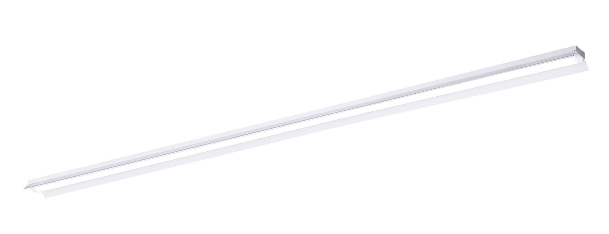 ●直付XLX800KEVC RS2<br />LiBecoM 無線調光対応 一体型LEDベースライト 直付型 110形<br />反射笠付型 直管形蛍光灯FLR110形2灯器具相当<br />一般タイプ 10000lmタイプ 温白色<br />Panasonic 施設照明