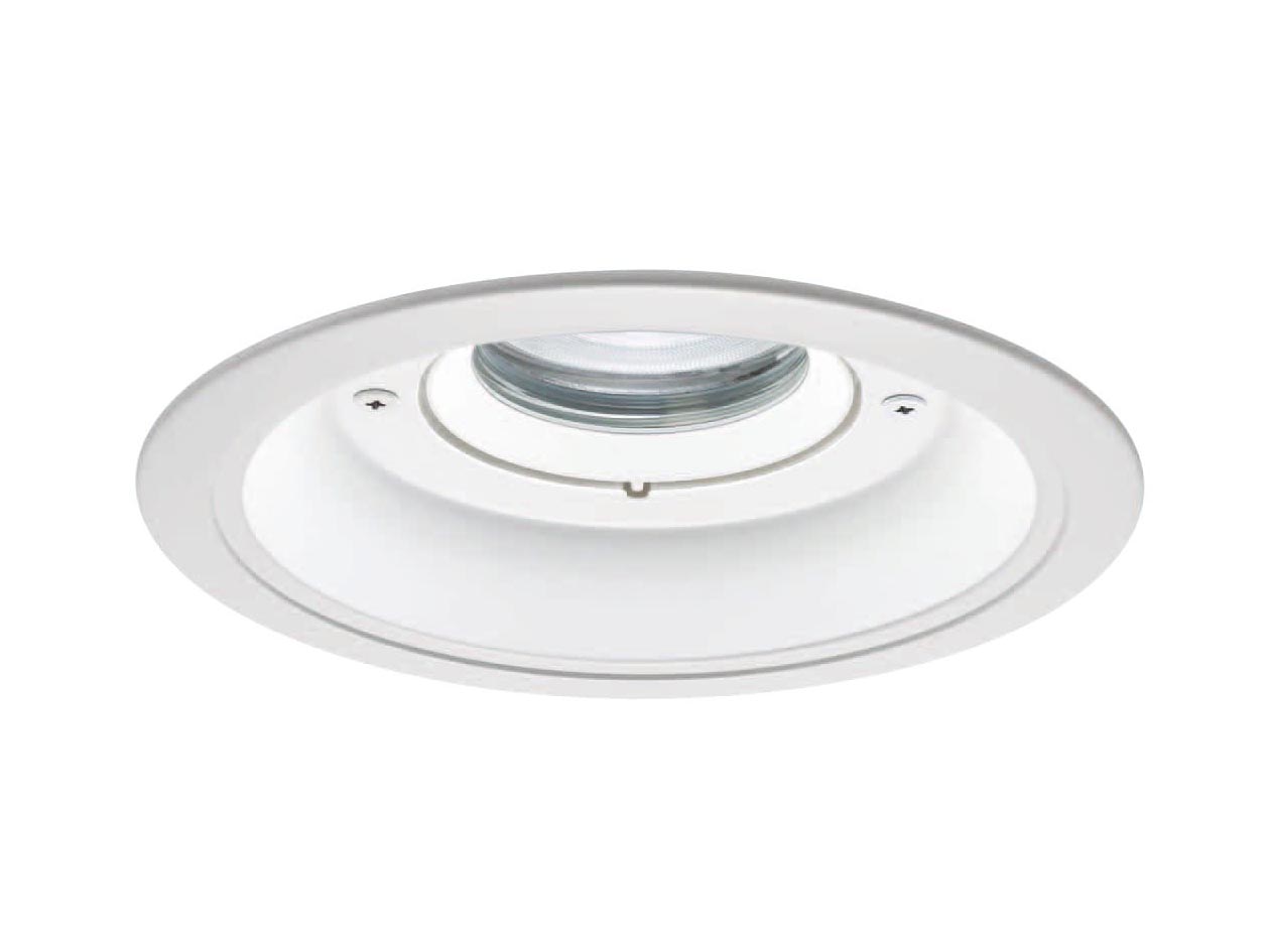 XNW3560WW LJ9＜br /＞軒下用LEDダウンライト 白色 浅型10H＜br /＞ビーム角50度 広角 光源遮光角15度＜br /＞防雨型 調光可 埋込穴φ150 パネル付型＜br /＞CDM-R70形1灯器具相当 LED350形＜br /＞Panasonic 施設照明