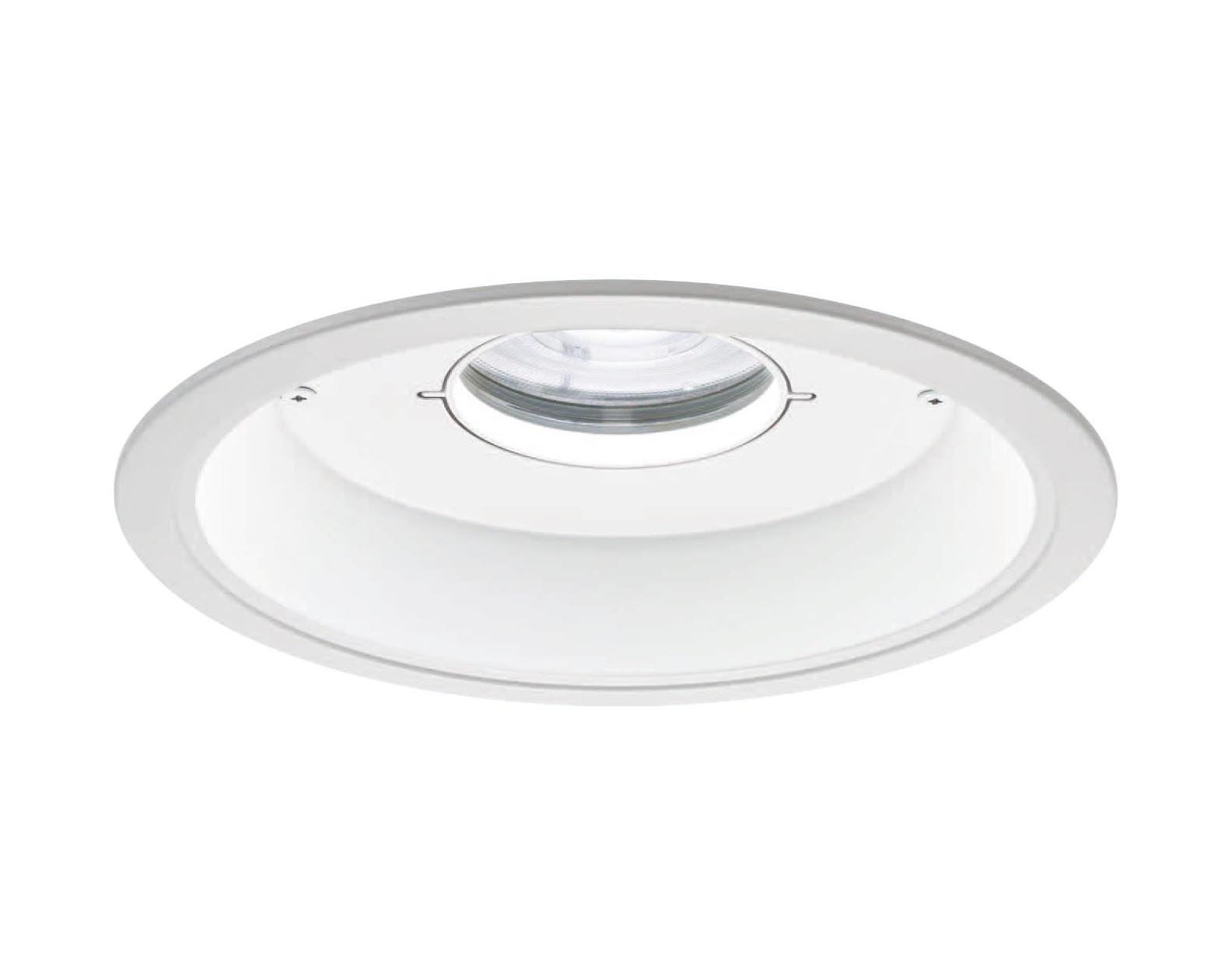 XNW3581WN LJ9＜br /＞軒下用LEDダウンライト 昼白色 ビーム角80度＜br /＞拡散 光源遮光角15度 防雨型 調光可＜br /＞埋込穴φ200 パネル付型 CDM-R70形1灯器具相当 LED350形＜br /＞Panasonic 施設照明