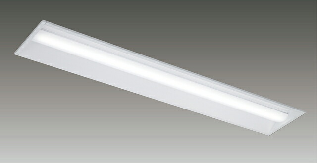 LEKR422403RW-LS9＜br /＞LEDベースライト TENQOOシリーズ リニューアル器具 40タイプ＜br /＞埋込形 W220 非調光タイプ 出力固定形＜br /＞一般・4000lmタイプ FLR40形×2灯用 省電力タイプ 白色＜br /＞東芝ライテック 施設照明