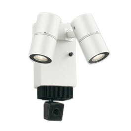 OG264258R1エクステリア LEDスポットライト MINIMALR15高演色 クラス2 42°ワイド配光 顔識別カメラ付コーキングレス型 JDR50W×2灯相当 電球色オーデリック 照明器具 アウトドアライト 屋外用|照明ライト専門タカラshopあかり館