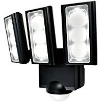ESL-313DC＜br /＞防雨形 屋外用LEDセンサーライト3灯 乾電池式 ワイヤレスチャイム増設可能＜br /＞ELPA朝日電器セキュリティ用品