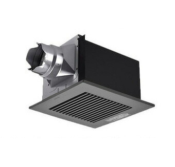 XFY-24B7V/85＜br /＞パナソニック Panasonic 天井埋込形換気扇＜br /＞ルーバー組合せ品番(樹脂製 横格子 シティブラック) 強・弱速調付＜br /＞トイレ・洗面所、居室・廊下・ホール・事務所・店舗用＜br /＞低騒音形 140立方m/hタイプ