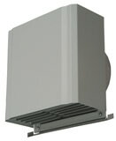 P-18JSQD＜br /＞防火ダンパー付深形スクエアフード(ステンレス製・ギャラリ・防虫網付)＜br /＞三菱電機 ダクト用システム部材