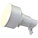 岩崎電気 施設照明HIDランプサイン広告用投光器 アイ ランプホルダ口出線1800mm付 アーム取付タイプ 白色S00F/W-L14|照明ライト専門タカラshopあかり館