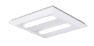 パナソニック Panasonic 施設照明一体型LEDベースライト 昼白色 直埋兼用FHP23形&times;4灯相当 スクエアタイプ 下面開放 □470 連続調光型XL464PEVLA9｜照明ライト専門タカラshopあかり館