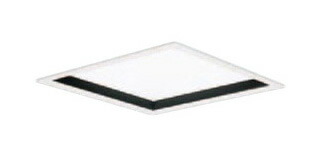 パナソニック Panasonic 施設照明一体型LEDベースライト 白色 埋込型FHP45形×4灯相当 スクエアタイプ乳白パネル  連続調光型XL584PHUJLA9 タイプ 600 黒 深枠