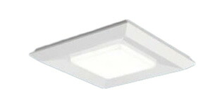 【当店おすすめ品】 パナソニック Panasonic 施設照明一体型LEDベースライト 直埋兼用 スクエアシリーズ スクエア光源タイプ温白色 調光 下面開放型 □570 4500lmタイプコンパクト形蛍光灯FHP23形4灯器具相当直付XLX140AEV LA9｜照明ライト専門タカラshopあかり館