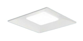 パナソニック Panasonic 施設照明一体型LEDベースライト 埋込型 スクエアシリーズ スクエア光源タイプ温白色 調光 下面開放型 □600 6500lmタイプコンパクト形蛍光灯FHP32形3灯器具相当埋込XLX161VEV RZ9｜照明ライト専門タカラshopあかり館