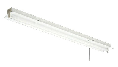 EL-LFH4911B AHN(39N4)＜br /＞直管LEDランプ搭載 ベースライト 直付・吊下兼用形＜br /＞LDL40 反射笠タイプ1灯用プルスイッチ付 非調光タイプ 3900lmクラスランプ付 昼白色＜br /＞三菱電機 施設照明 天井照明 LファインEcoシリーズ